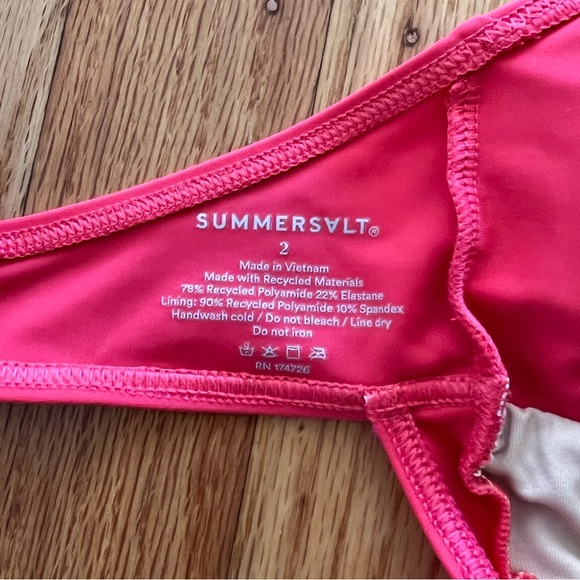Summersalt The Wave Suit, Strawberry & Spritz - Picture 10 of 10